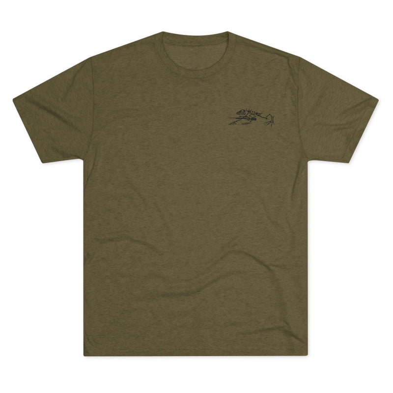 Frogman Republic Mini Black Stone Frog T-Shirt