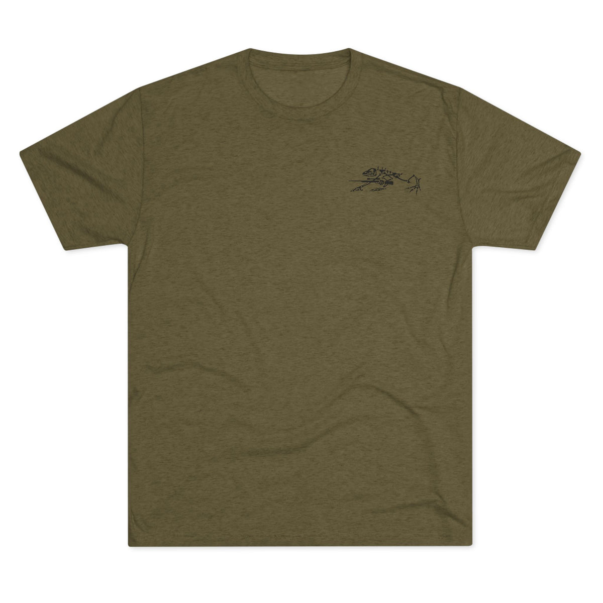 Frogman Republic Mini Black Stone Frog T-Shirt