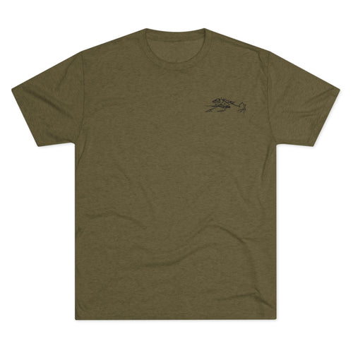 Frogman Republic Mini Black Stone Frog T-Shirt