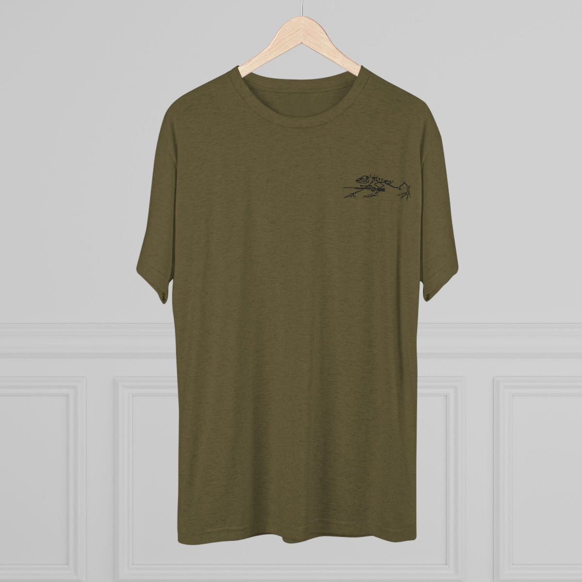 Frogman Republic Mini Black Stone Frog T-Shirt